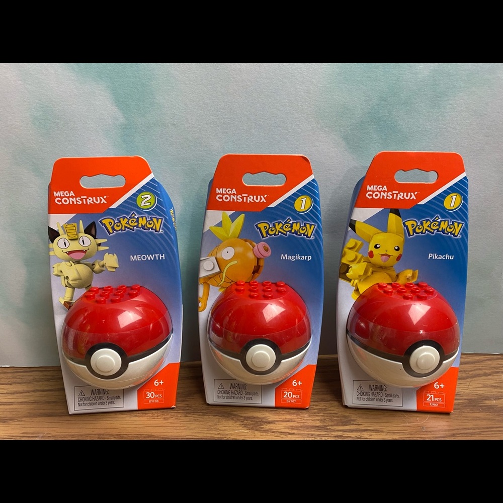 Pokemon mega construx bundle
